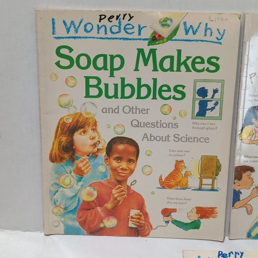 I Wonder Why Paperback Book Set of 3 Books Non Fiction - Used